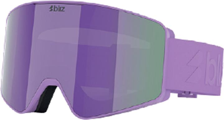 Brown w Purple multi, Matte Purple