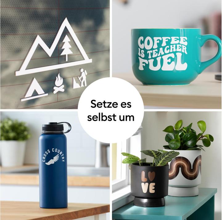 Actual product image Cricut Vinylfolie Permanent 30.5 x 122 cm, 1 Stück (1 x)