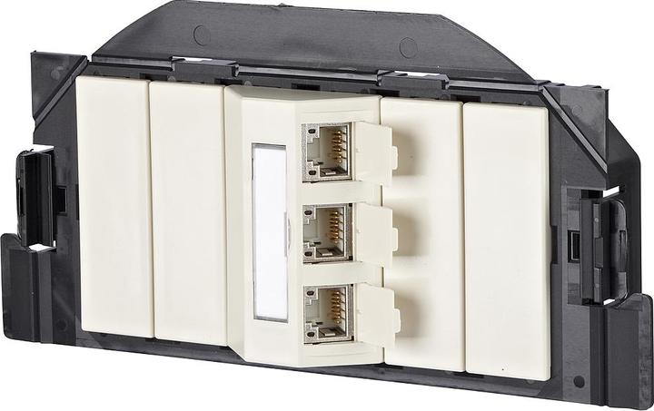 Produktbild Metz Connect 1309300301-E - RJ-45 - 6a - Weiss - 1 Stück(e)