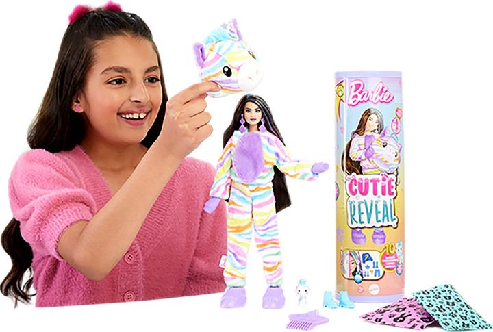 Actual product image Barbie Cutie Reveal Colour Dream Series - Zebra