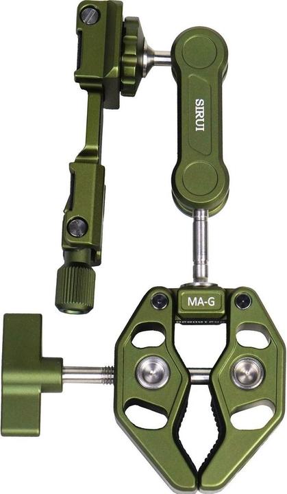 Immagine prodotto Sirui MA-G Crap Clamp con braccio magico e supporto per smartphone Verde