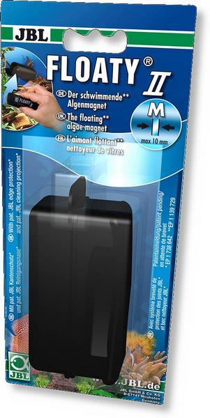 Produktbild JBL Aquaristik und Terraristik Floaty II M für Glasstärke 10mm (Aquarium Reinigung)
