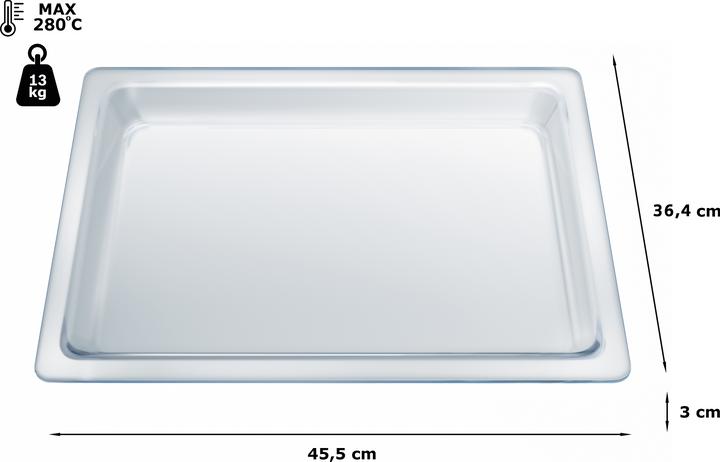Actual product image Bosch Hausgeräte Glass pan