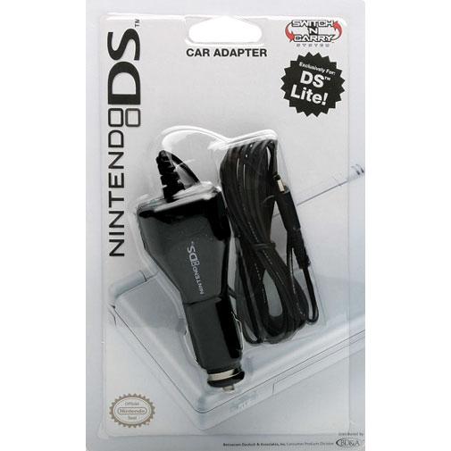 BD&A BDA DS/DSLite Car Adapter, Adattatore per auto, Multicolore