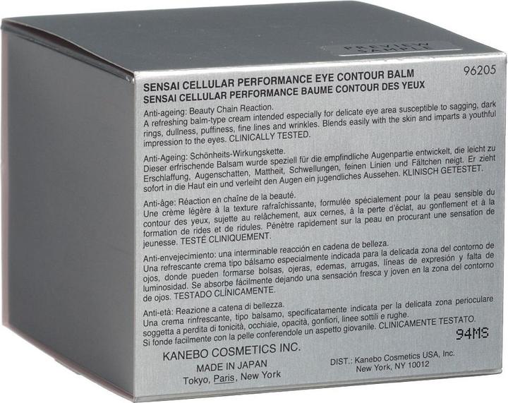 Produktbild Sensai Contour Balm (Augenbalsam, 15 ml, Tag + Nacht)
