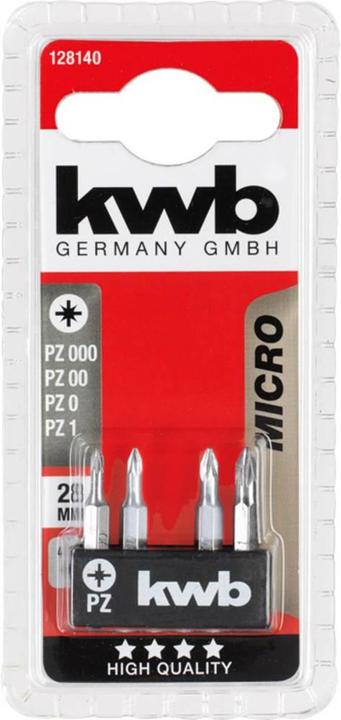 Actual product image kwb Micro Bits (Cross Pozidriv PZ)
