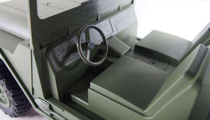 Image du produit Amewi RC AMX U.S. Military Geländewagen RTR 4WD 1:14 Military green (RTR Prêt à fonctionner)