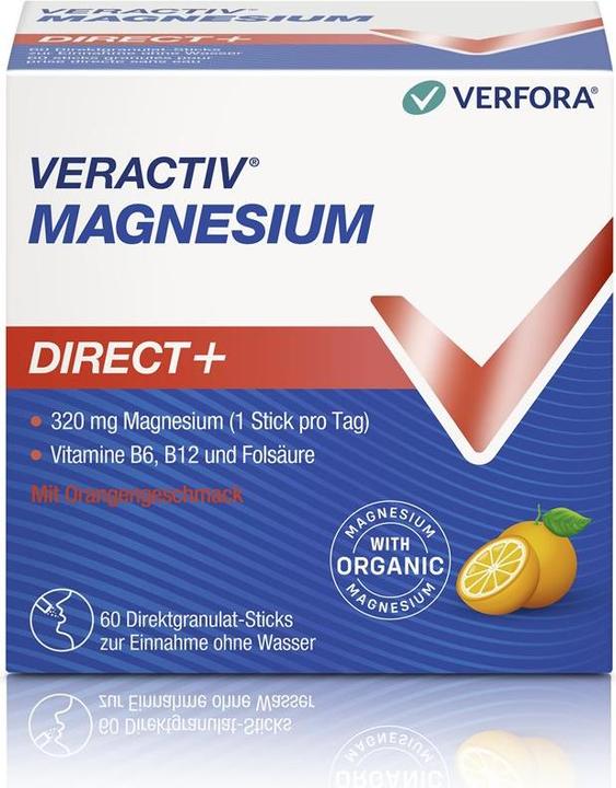 Actual product image Veractiv Magnesium Direct+ (60 pcs., Pen, 185 g)