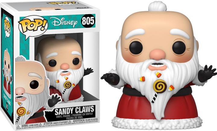 Actual product image Funko POP! - Nightmare Before Christmas: Sandy Claws