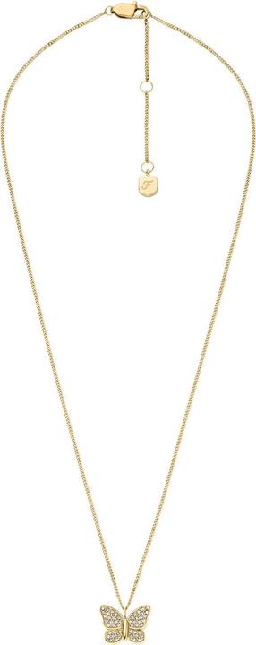 Immagine prodotto Fossil Sutton Halskette Pave Butterfly (Acciaio inossidabile, 41 - 46 cm)