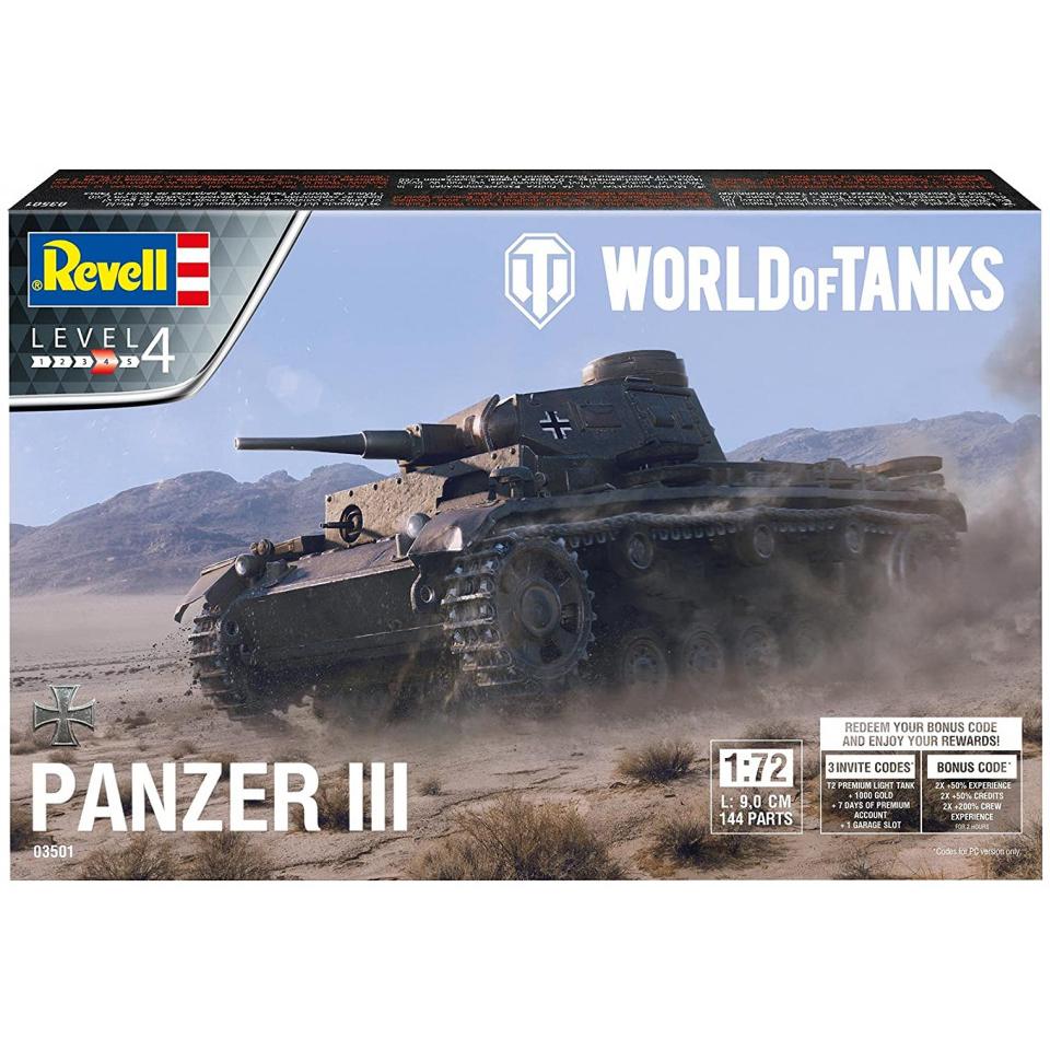 Thumbnail - Revell PzKpfwg III Ausf.L-World of Tanks