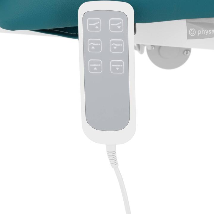 Actual product image Physa Massage Table - 3 motors - 250 kg - Turquoise