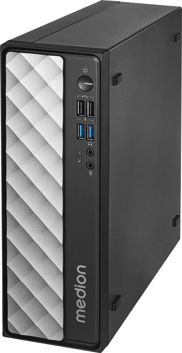 Image du produit Medion AKOYA T80 Intel® Core™ i5 i5-12450H DDR4-SDRAM SSD Windows 11 Home Mini PC Noir (Intel Core i5-12450H, 16 Go, 512 Go)