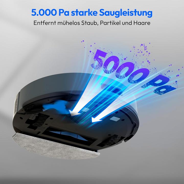 Produktbild Medion Saugroboter mit Wischfunktion und Absaugstation (5000 Pa)