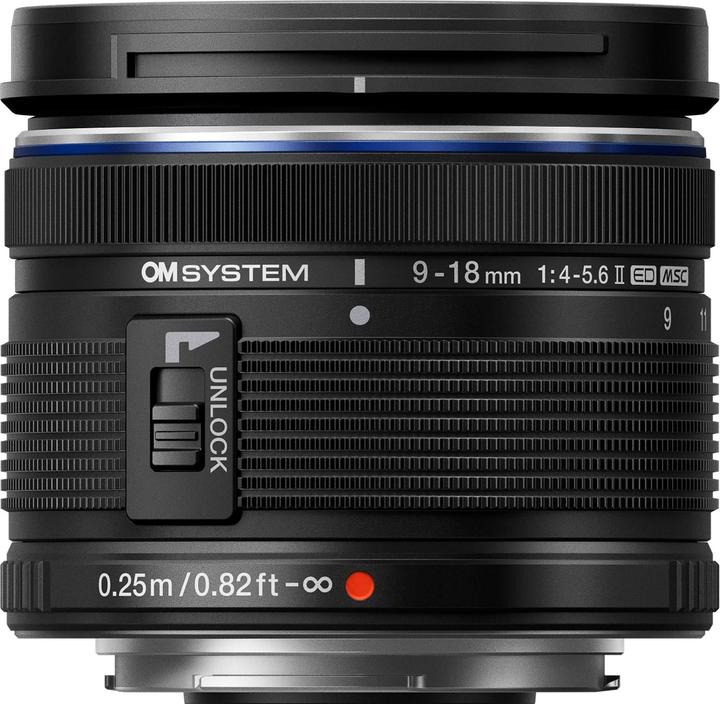 Productafbeelding Olympus OM Digital m.Zuiko ED 9-18mm F4.0-5.6 II (Four Thirds, Micro Vier Derde)