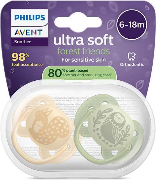 Produktbild Philips Avent Pacifier SCF091/46 ultra soft (2 x, 6 - 18 Monate)