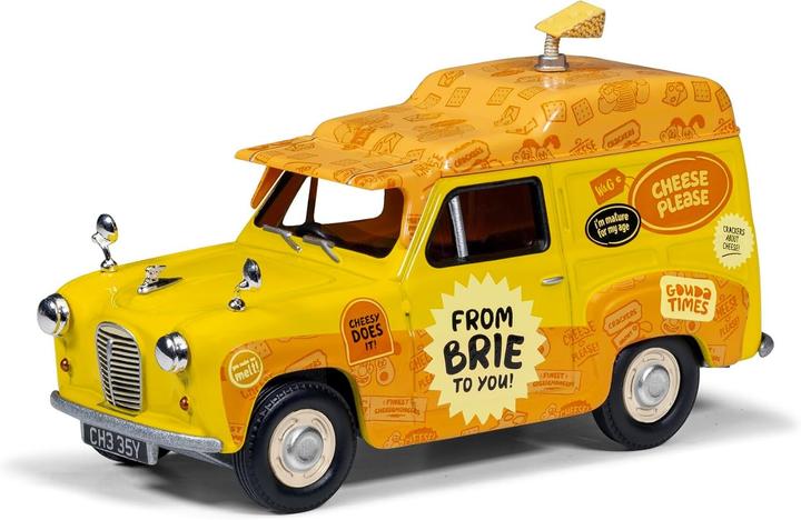 Produktbild Corgi Wallace & Gromit Austin A35 Van Collection - Cheese Please! Top Bun Spick & Spanmobile