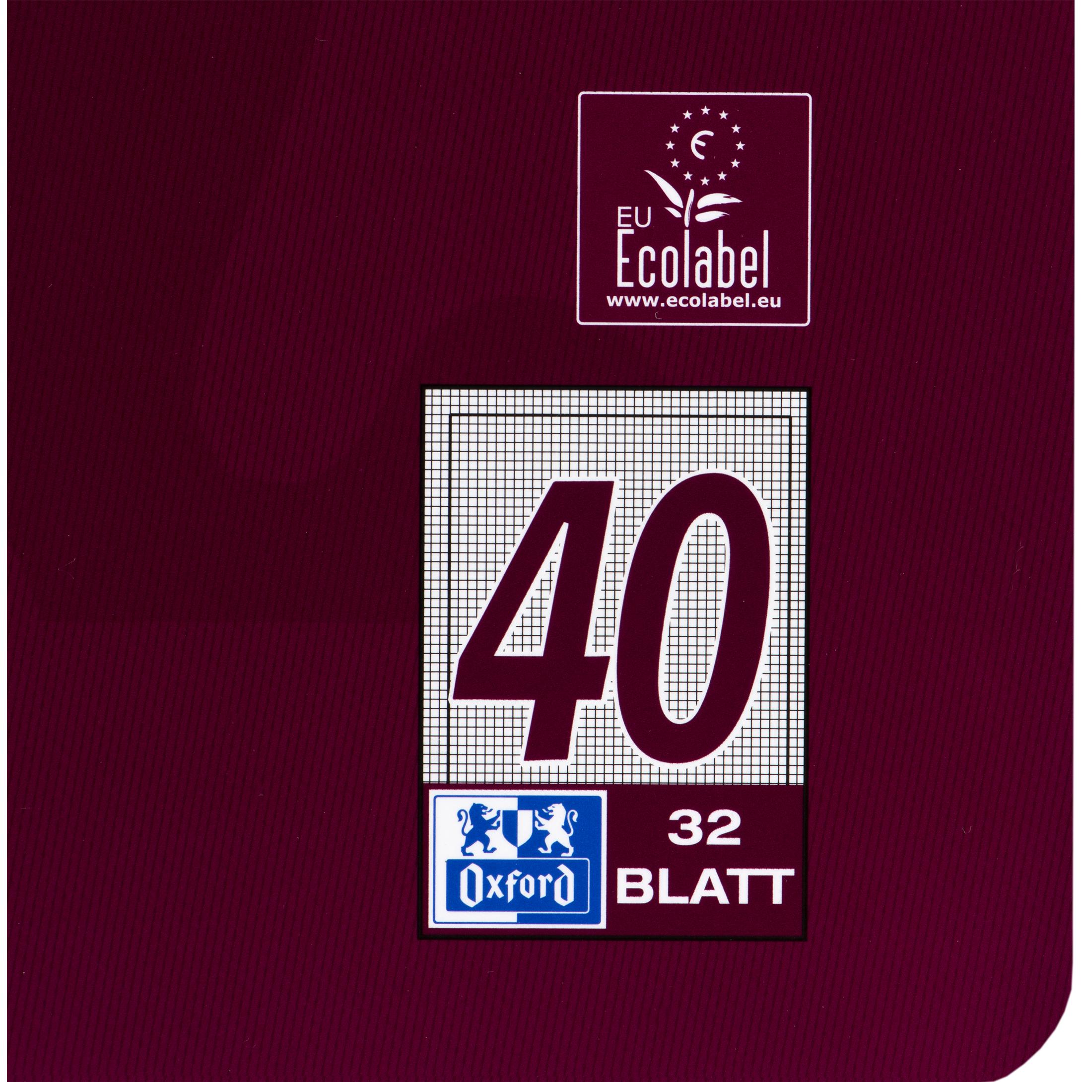 Thumbnail - Oxford, Heft + Block, Schulheft, A4, Lineatur 40 (A4, Kariert, Harter Einband)