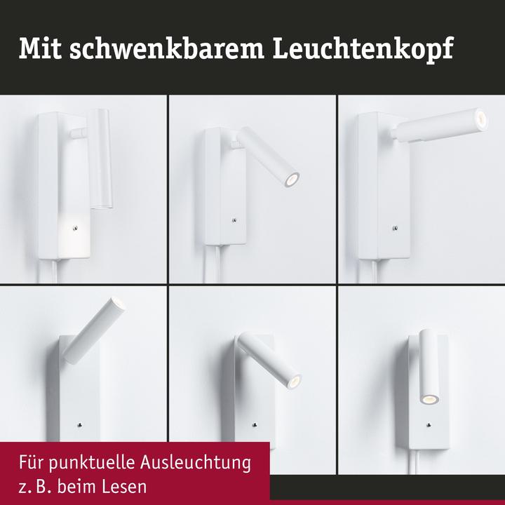 Produktbild Paulmann Wandleseleuchte Hulda (130 lm)