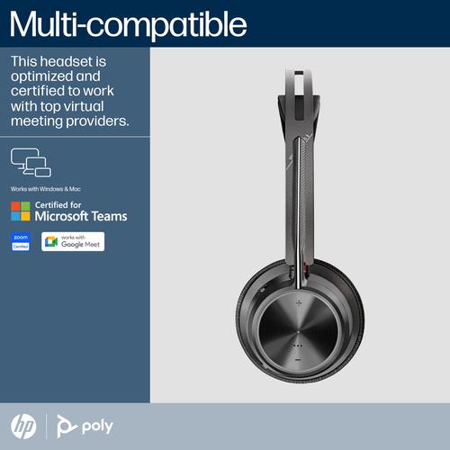 Actual product image HP Voyager Focus 2 MS (Wireless, USB-C)