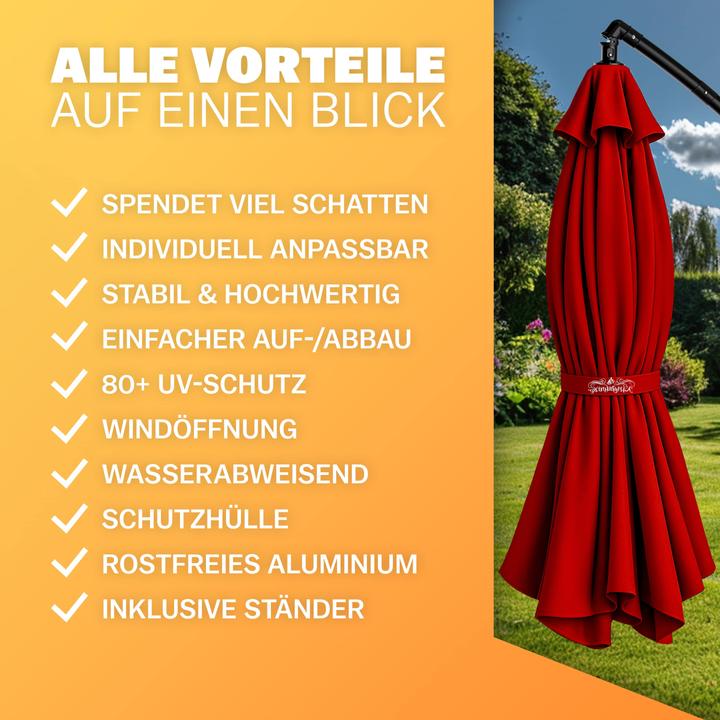 Produktbild Kingsleeve Ampelschirm (3.30 m)