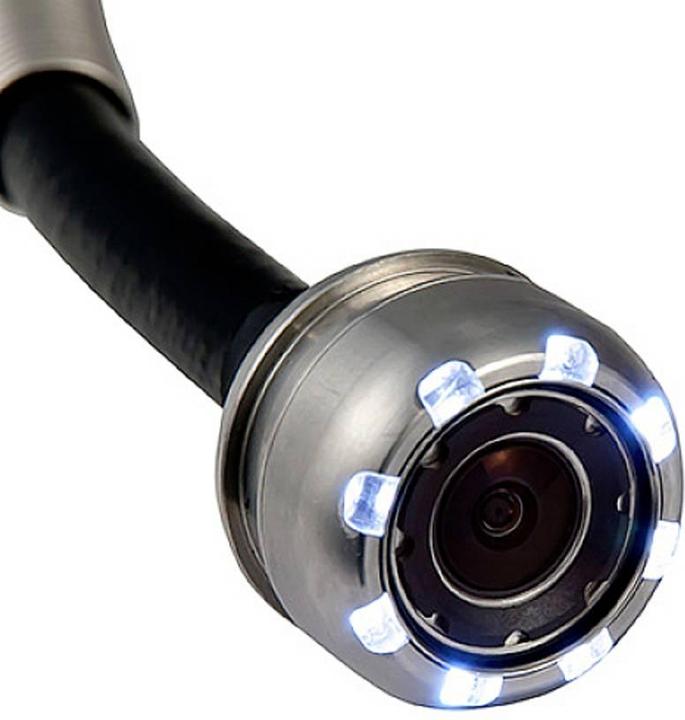 Image du produit PCE Instruments Endoscope vidéo appareil portable avec tube de caméra 30 m sur rouleau