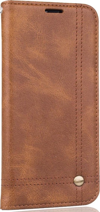Actual product image König Design Sony Xperia XZ2 Mobile Cover Protective Case Flip Cover Wallet Shell Brown (Sony Xperia XZ2)