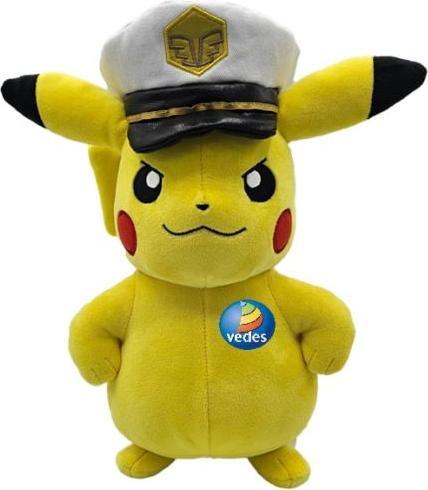 Actual product image Pokémon Captain Pikachu (20 cm)