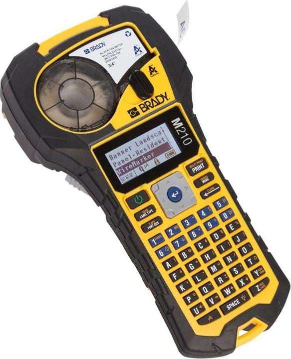 Produktbild Brady M210 Etikettendrucker, Kartonverpackung, mobiles Beschriftungsgerät, Endlos- und Etikettendruck, A