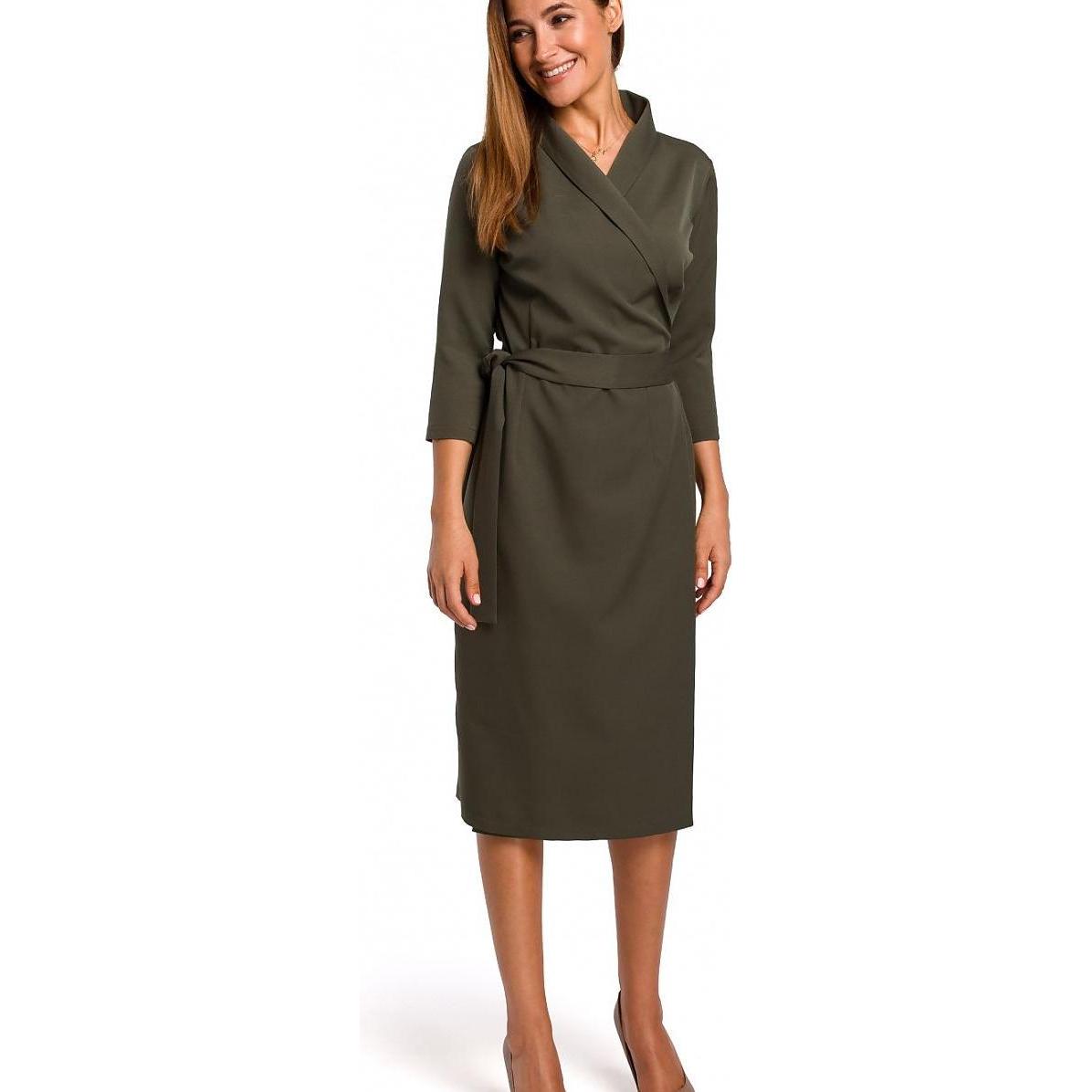 Stylove, Damen, Kleider, Alltagskleid, Grün, (XXL)