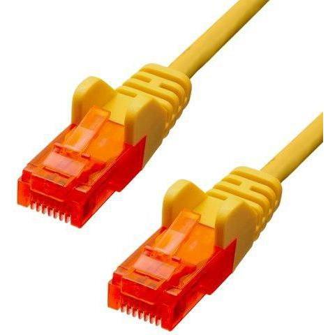 ProXtend U/UTP CAT6 PVC AWG 26 CCA Yellow 10M (U/UTP, CAT6, 10 m), Netzwerkkabel