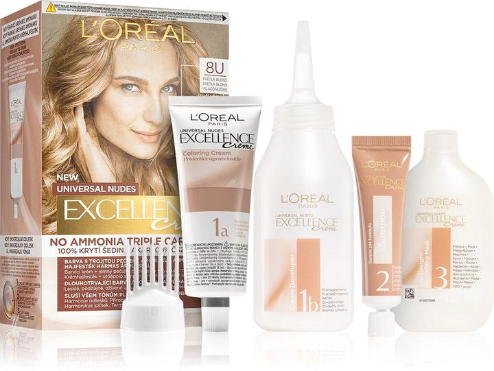 Actual product image L'Oréal Paris Excellence Universal Nudes (8U)