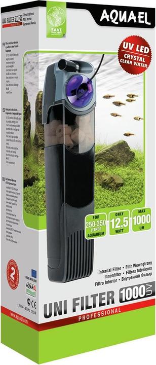Actual product image Aquael Aquarienfilter (350 l, Internal filters, Sea water, Fresh water)