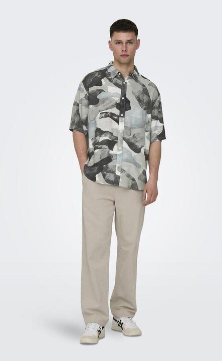 Image du produit Only & Sons Coupe décontractée Col de chemise Chemise (L)