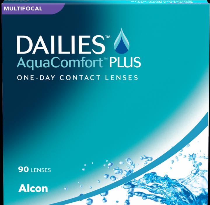 Actual product image Dailies AquaComfort Plus Multifocal 30 (-3.75, Daily lens, 30 Piece, Multifocal)