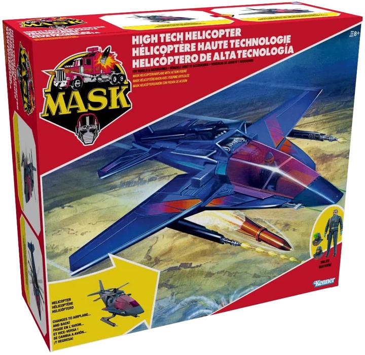 The Loyal Subjects M.A.S.K. Fahrzeug High Tech Helicopter (HTH) 12 cm