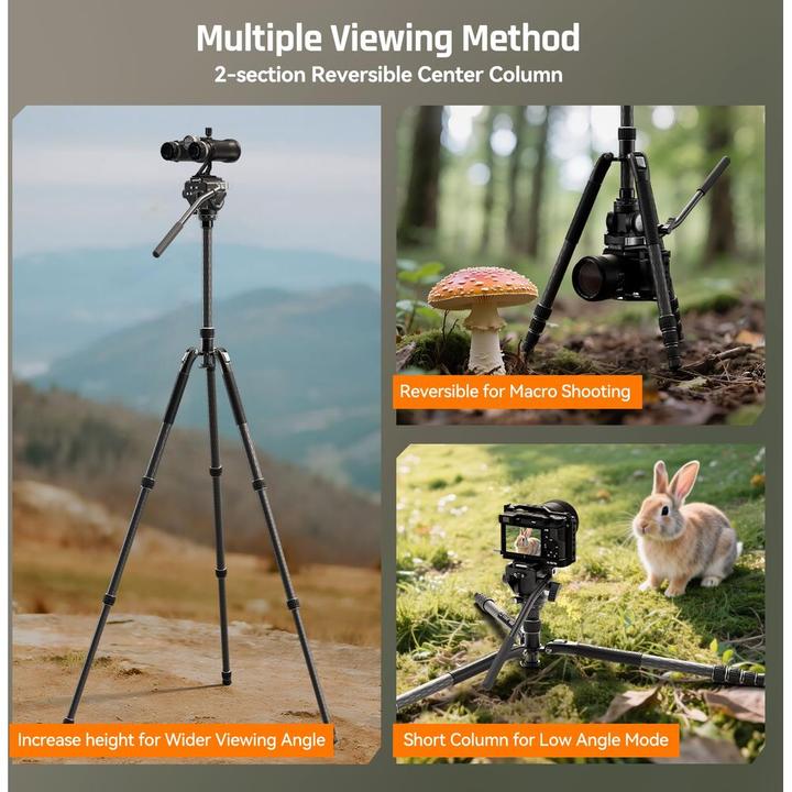 Productafbeelding Sirui Sportich Carbon-tativ SP024+B5X (Koolstof)