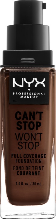 Produktbild NYX Professional Make-Up Can't Stop Won't Stop - Full Coverage Foundation Deep Espresso (Deep Espresso)