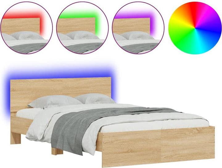Actual product image vidaXL Bettgestell (140 x 200 cm)
