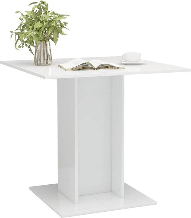 Image du produit VidaXL Esstisch Küchentisch Esszimmertisch Speisetisch Tisch Altholz-Optik (80 x 80 x 75 cm)