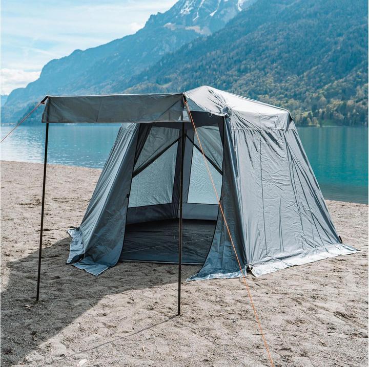 Produktbild Trekony Pop-Up-Zelt Aluminium, Anthrazit, Anzahl Personen: 3 (10.60 kg, 3 Personen)