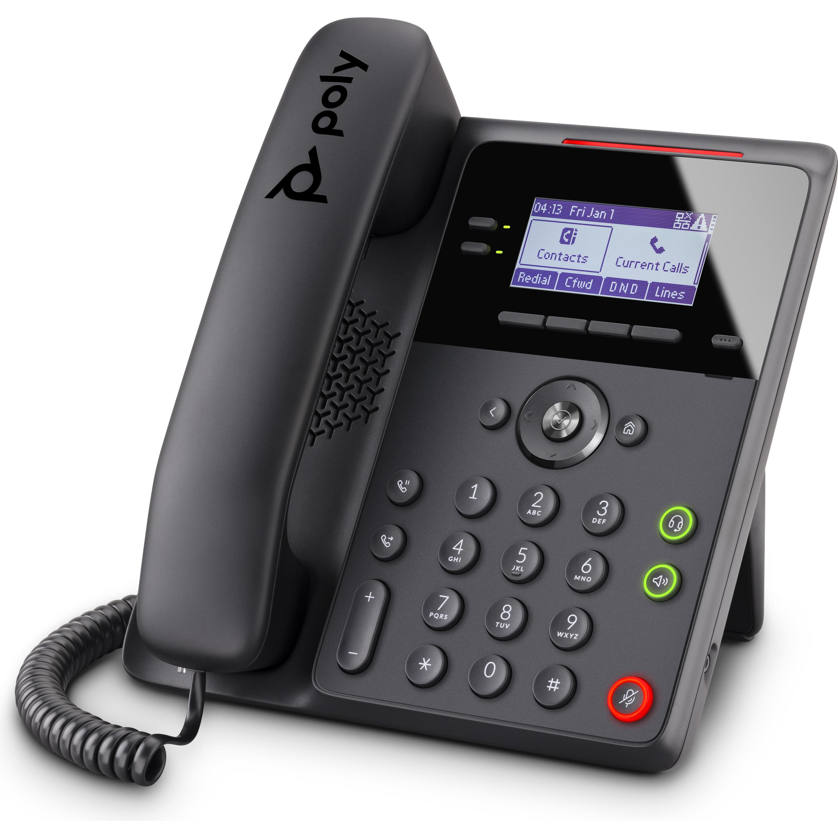 Thumbnail - HP Poly Edge IP PH PoE-e, Telefon, Schwarz