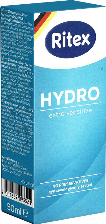 Produktbild Ritex «HYDRO Sensitiv Gel» 50 ml, hypoallergen, pH-neutral, ohne Konservierungsstoffe (50 ml)