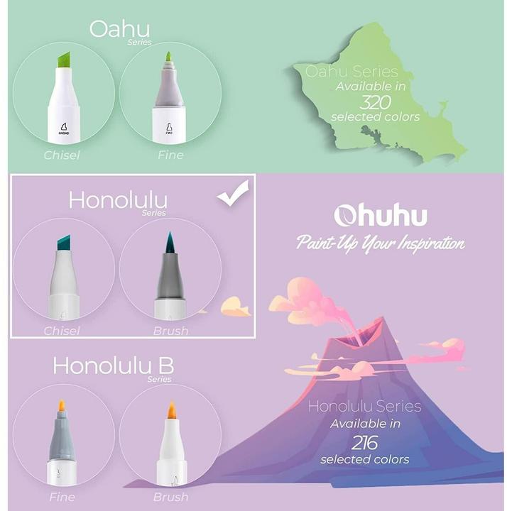 Produktbild Ohuhu Honolulu (48 x)