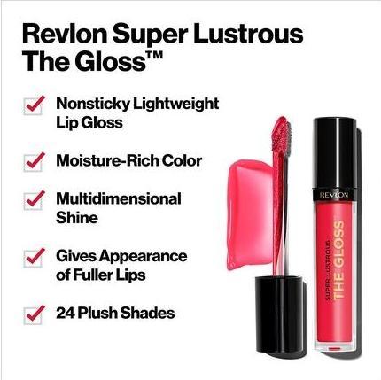 Actual product image Revlon Super Lustrous The Gloss - Pink Obsessed 232 (232)