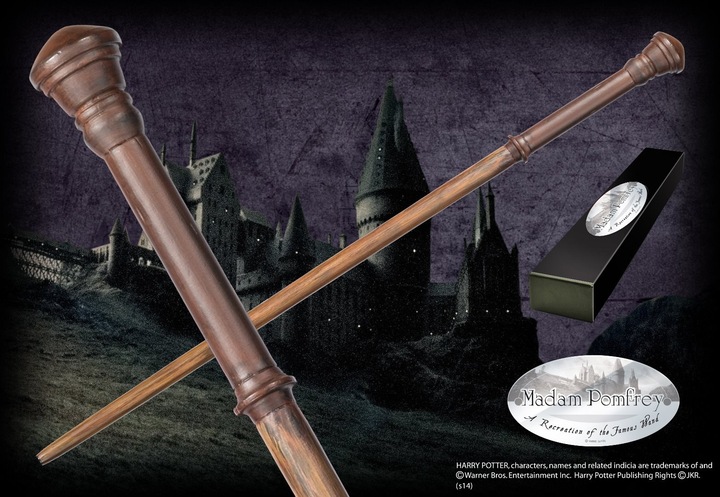 Actual product image Noble Collection Harry Potter Wand Madame Pomfrey (Character Edition)