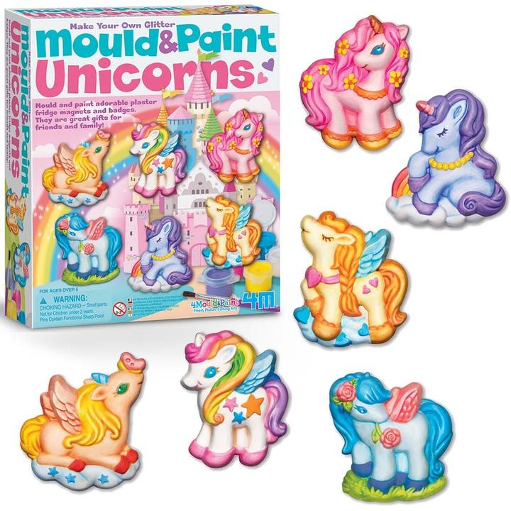 Image du produit 4M Kit de plâtre et de peinture licorne - Mould & Paint