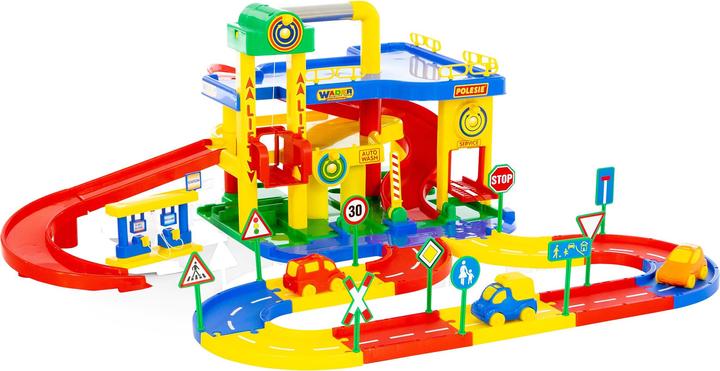 Produktbild Splash & Fun Garage mit Strassenabschnitten
