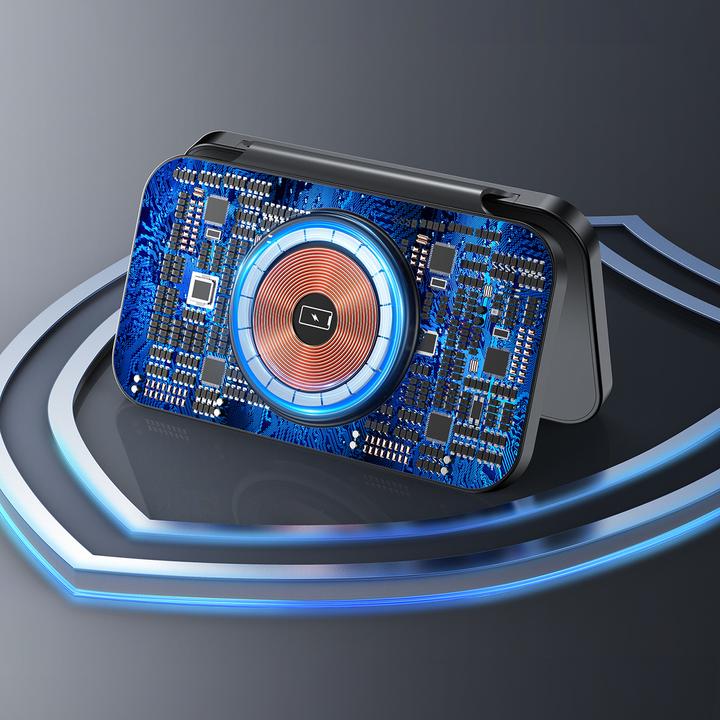 Produktbild Choetech T616-F 3in1 inductive charger compatible with Apple and Samsung devices - black (15 W)