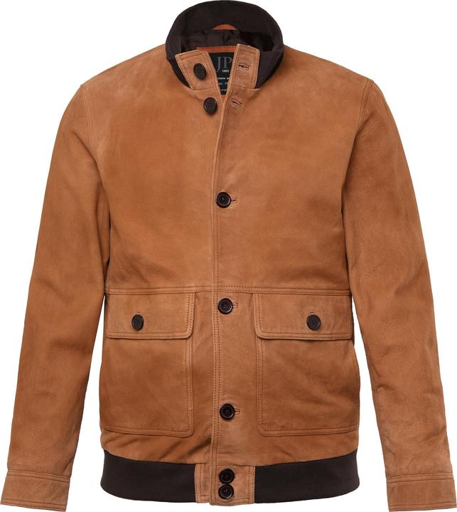 Immagine prodotto JP1880 Giacca in nappa d'agnello con colletto e applicazione sul retro, fino alla tg. 7XL (6XL)